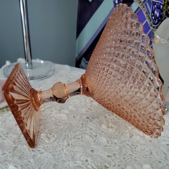 Vintage Pink Candy Dish - Picture 3 of 7